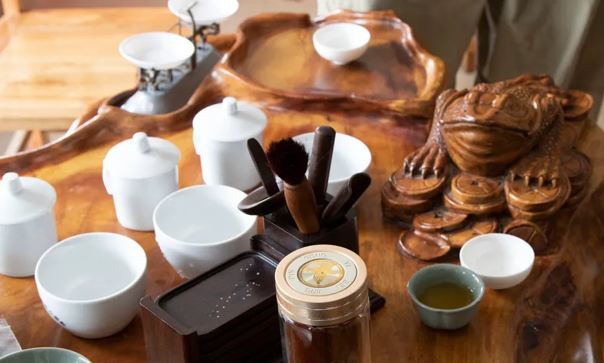 Historical tea ceremony